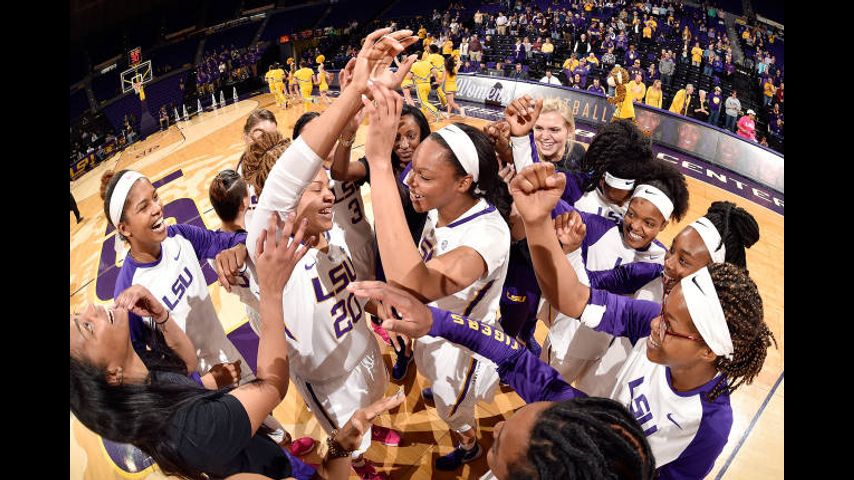 Lsu Womens Basketball Hyped For First Round Of Sec Tournament 