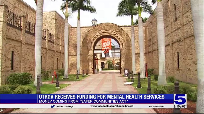 UTRGV receives funding for mental health services