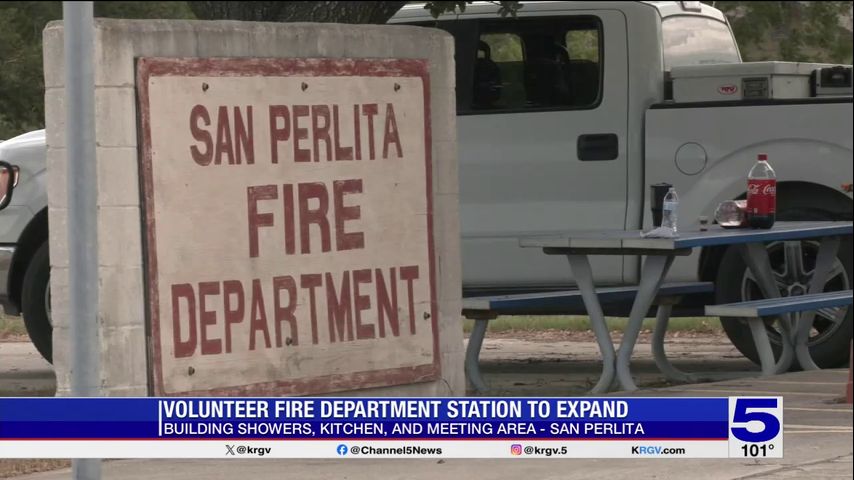 San Perlita Volunteer Fire Department expanding fire station