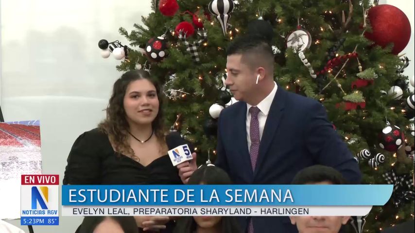 Estudiante de la Semana: Evelyn Leal de Sharyland ISD