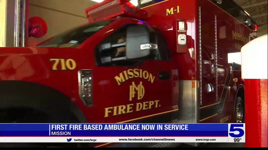 Mission Fire Department gets new ambulance