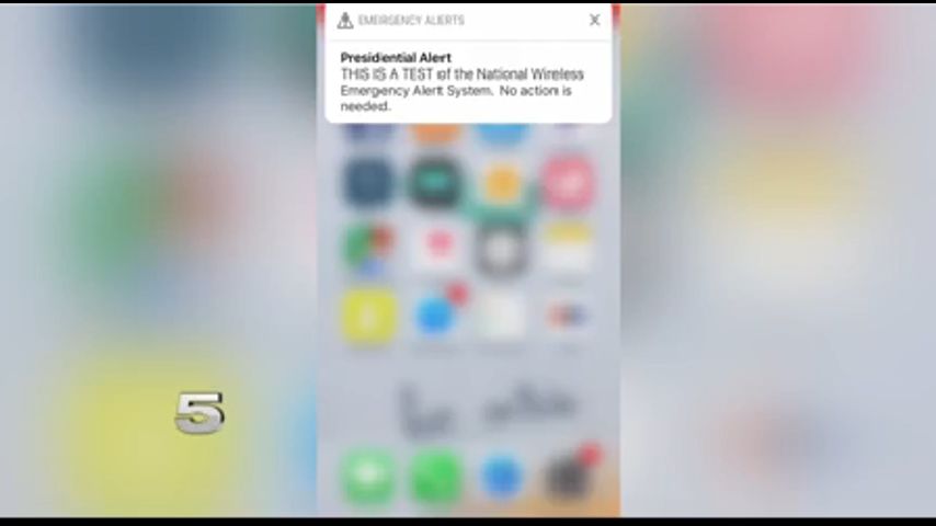 Wireless Emergency Alert System Tested Nationwide 