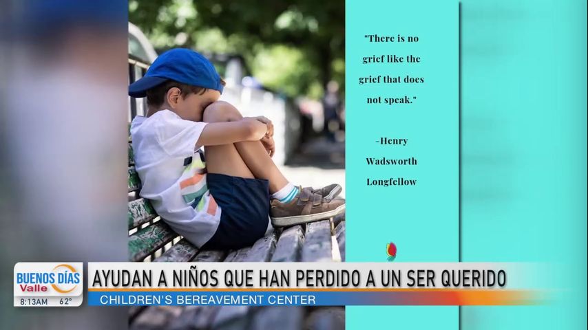 Comunidad: Centro local se dedica a ayudar a los niños que han perdido a un ser querido