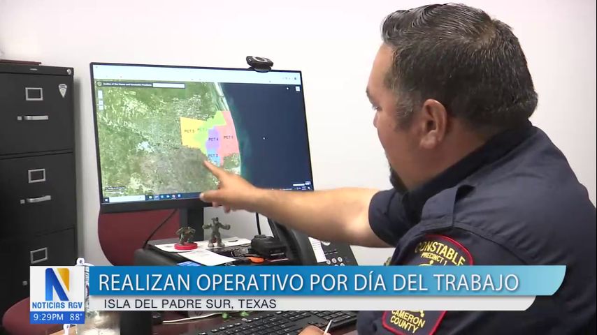 Funcionarios de la Isla del Padre Sur realizan operativo ante Labor Day