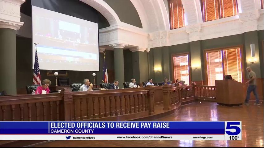 Cameron County commissioners approve $6K pay raise for elected officials