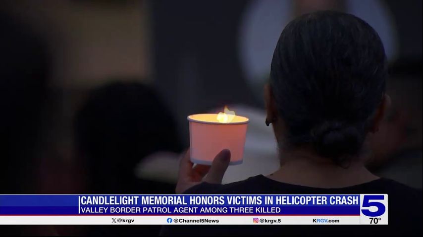 Candlelight memorial honors victims in deadly La Grulla helicopter crash