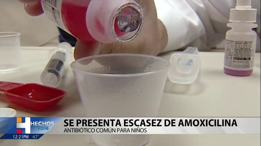 Se registra una escasez de amoxicilina líquida tras el aumento de infecciones en niños