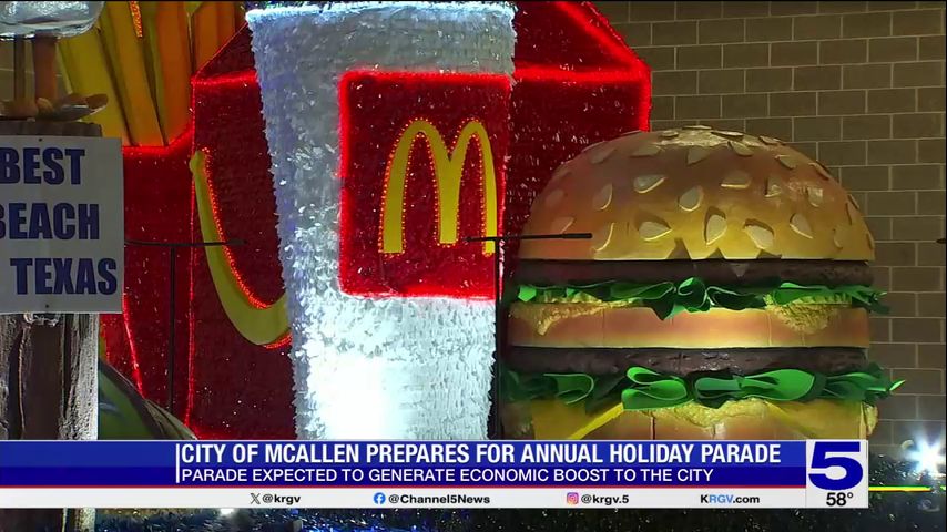 City of McAllen prepares for annual holiday parade