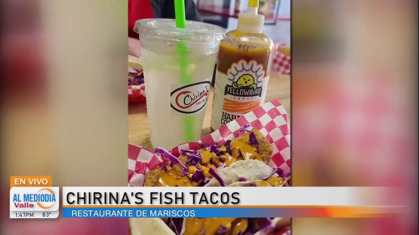 La Entrevista: 'Chirinas Fish Tacos' se especializa en tacos de pescado