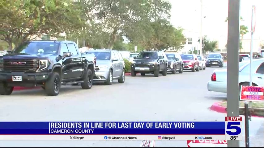 Nearly 75,000 Cameron County residents cast ballots during Early Voting