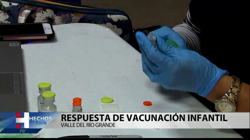 Respuesta de vacunación infantil en el Valle del Rio Grande
