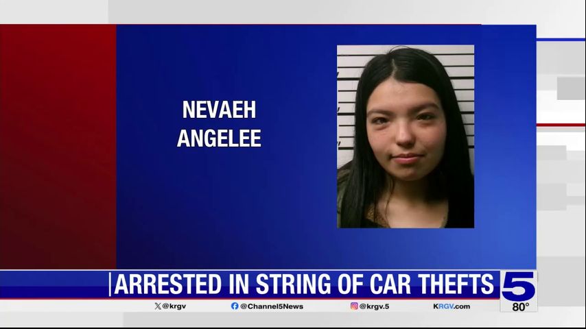 Teen arrested in Donna in connection with string of auto thefts