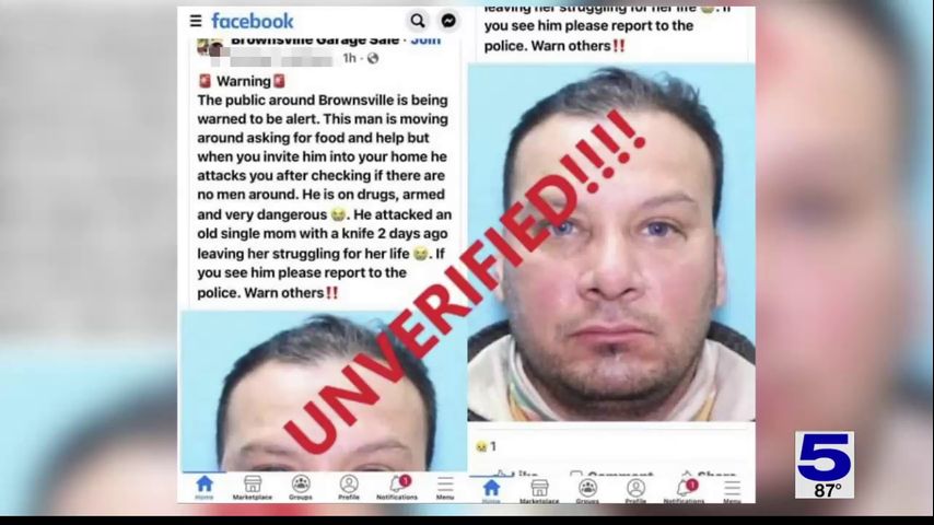 Fake social media posts circulating, Brownsville police asks public to verify before sharing