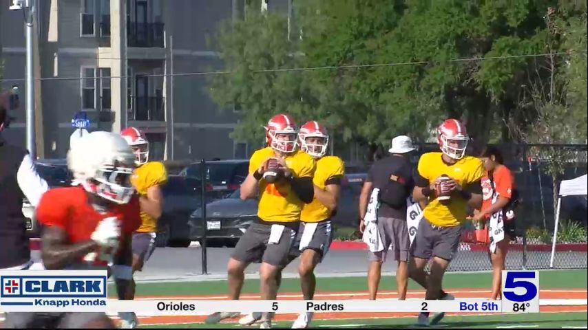 UTRGV hits the practice field to prepare for Prairie View A&M