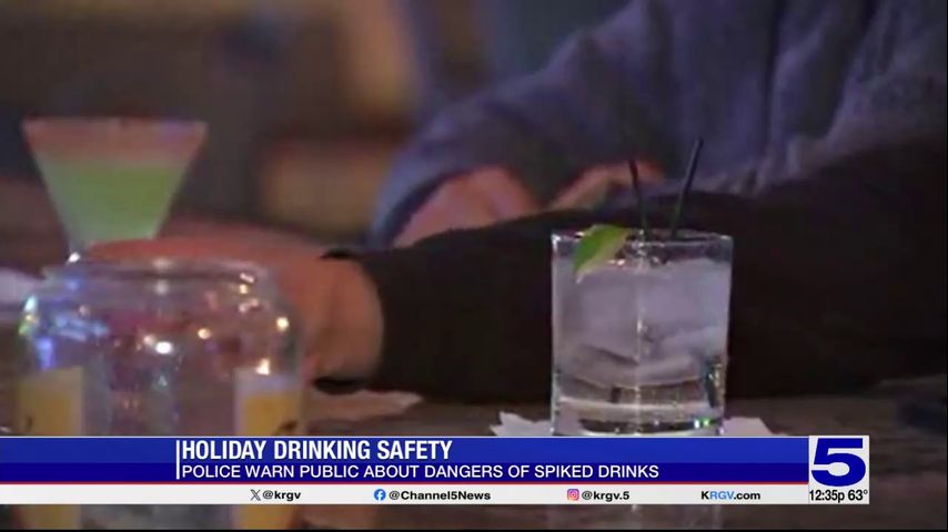 Valley law enforcement reminding the public the dangers of spiked drinks