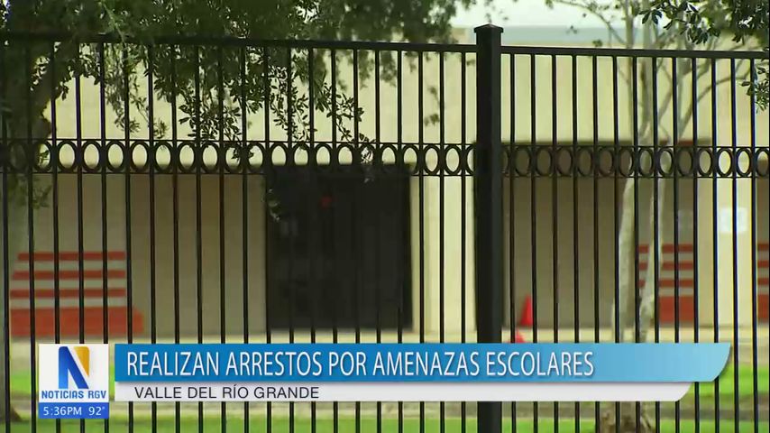 Realizan arrestos tras amenazas a escuelas en Brownsville, Mercedes y Rio Grande City