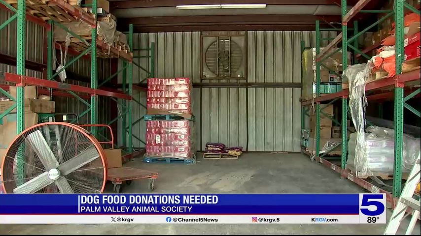 Dog food donations needed at Palm Valley Animal Society