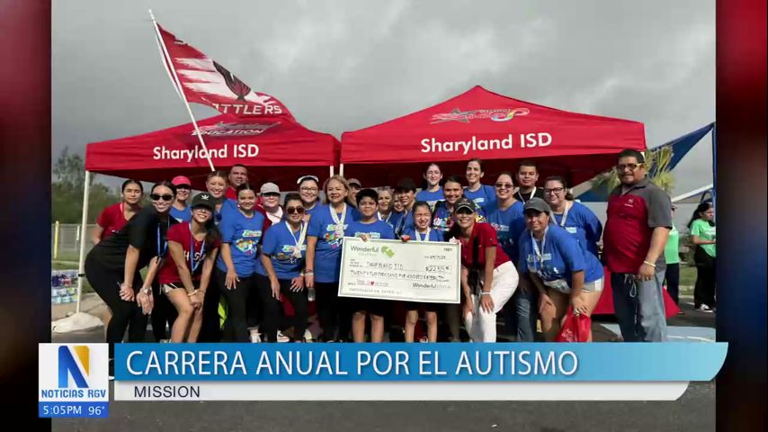 Ciudad de Mission celebra 'La carrera anual por el autismo' para crear conciencia sobre el espectro