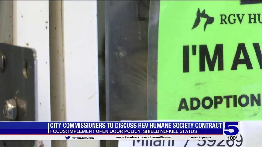 Harlingen extends contract with RGV Humane Society
