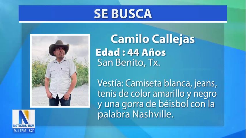 Se busca a un hombre desaparecido en San Benito