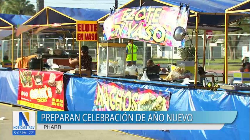 Pharr prepara celebración de año nuevo