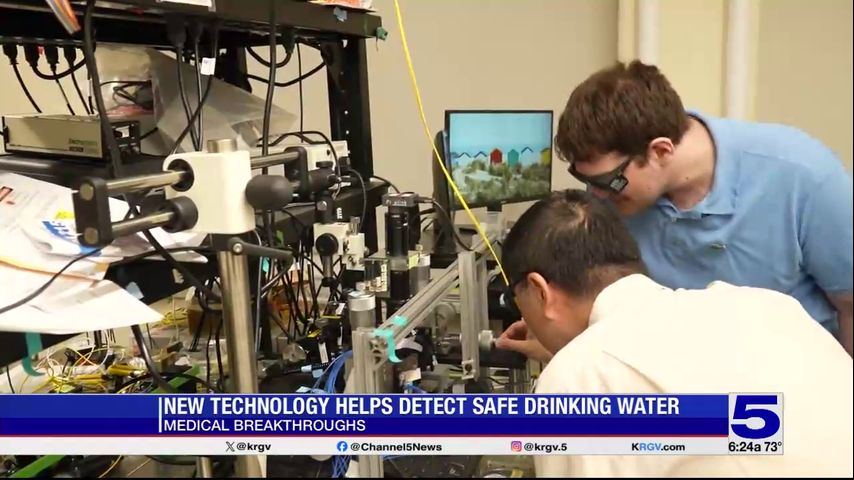 Medical Breakthroughs: New technology helps detect safe drinking water