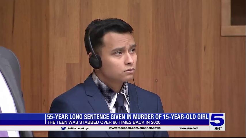 Man sentenced to 55 years in prison for murder of Harlingen teen
