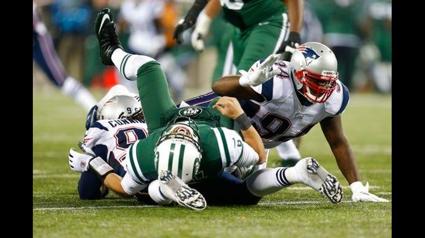 New Redskins QB Mark Sanchez jokes about 'The Butt Fumble'