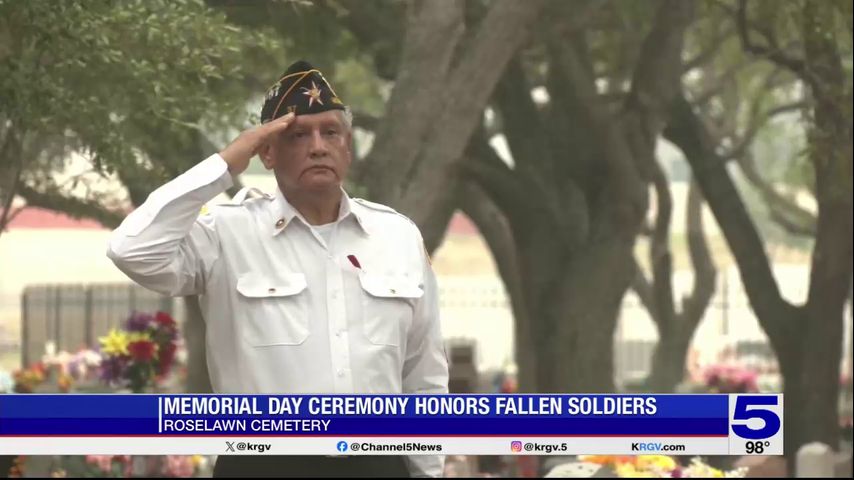 McAllen Memorial Day ceremony honors those who gave the ultimate sacrifice