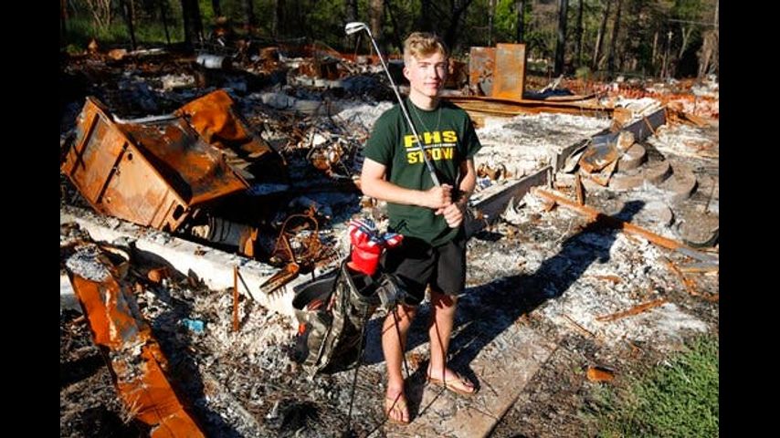 From fire and ash to caps, gowns: Graduation in burned town