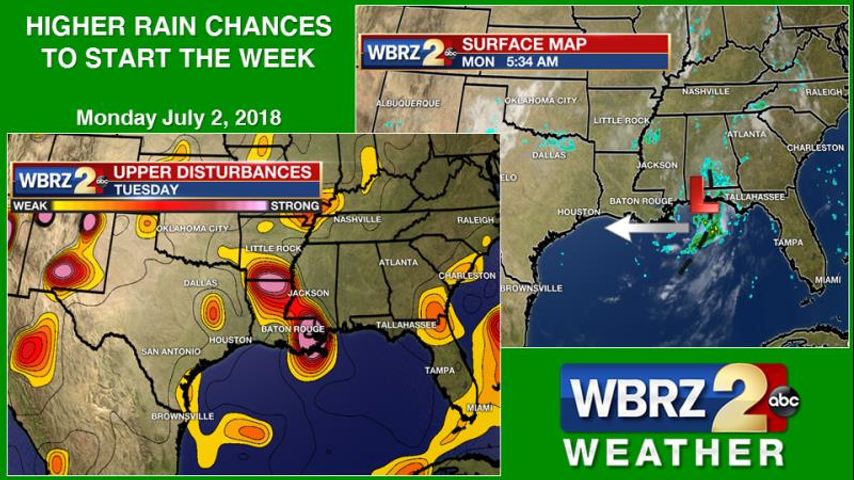 how many inches of rain are expected