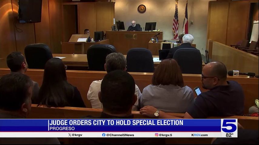 Judge orders Progreso city commissioners to hold November election for alderman seats