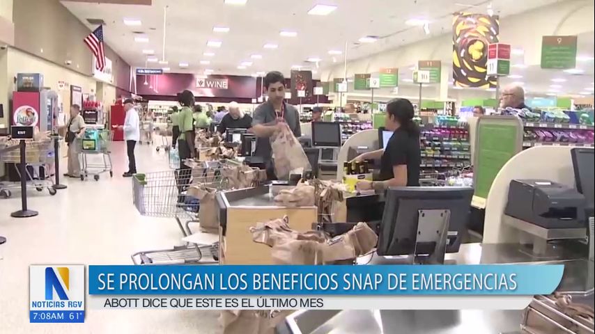 Anuncian la última extensión de beneficios de SNAP