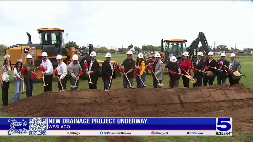 New $2 million Weslaco drainage project underway