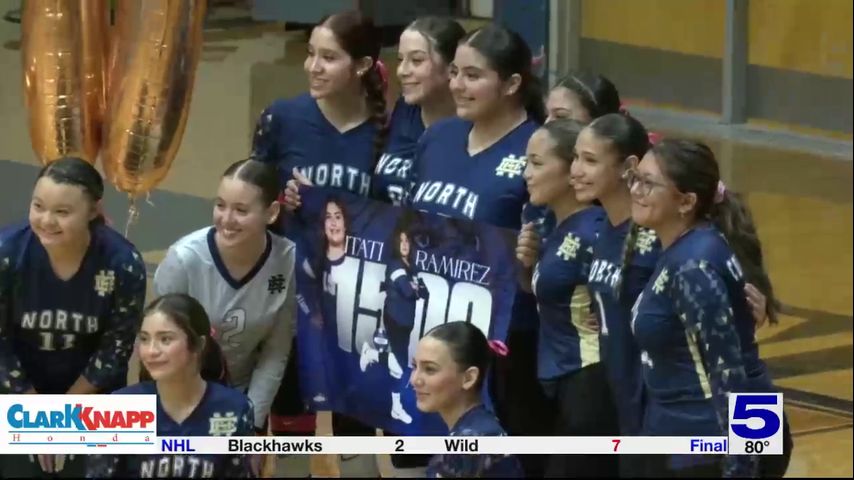 Itati Ramirez celebrates 1500 career assists in Edinburg North win over Weslaco