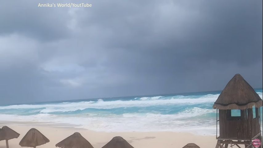 Tropical Storm Zeta whips through Cancun and heads toward Gulf Coast