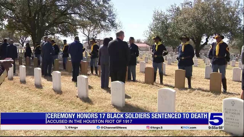 San Antonio ceremony honors executed Black World War I soldiers