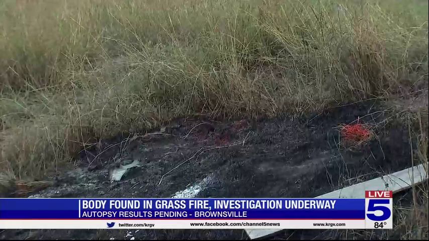 Autopsy ordered for body found in grass fire in Brownsville