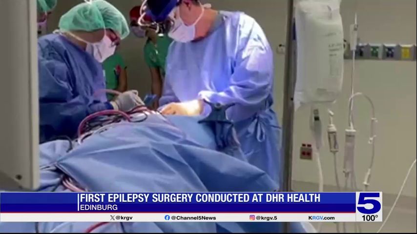 DHR Health patient undergoes first epilepsy surgery completed in the Valley