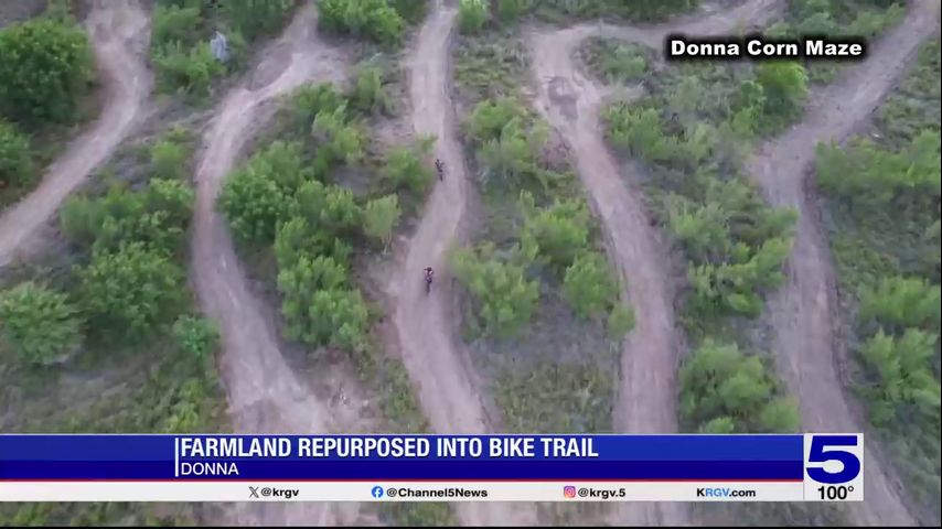 Donna farmer repurposing land into bike trail due to lack of water