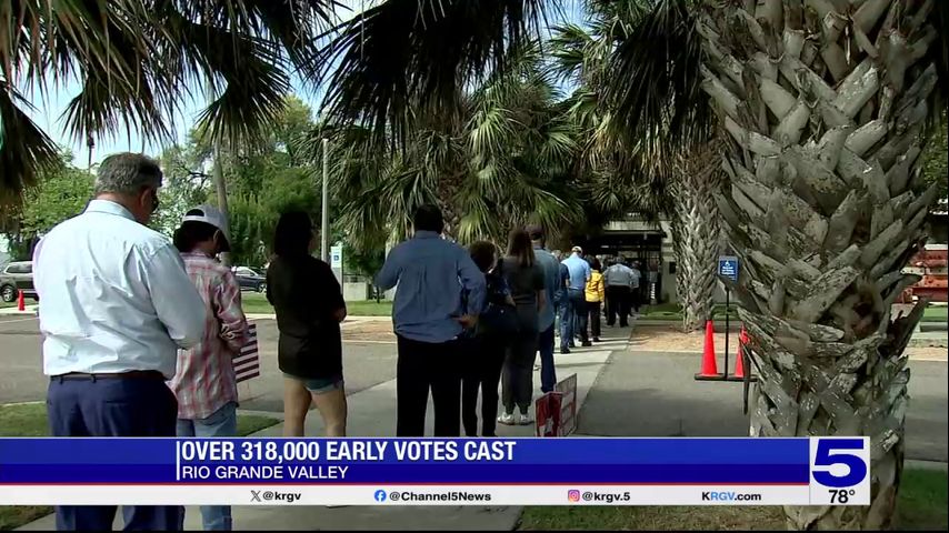 Over 318,000 ballots cast during Early Voting in the Valley