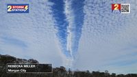 'Zipper in the sky:' Unique cloud feature spotted across Baton Rouge skies