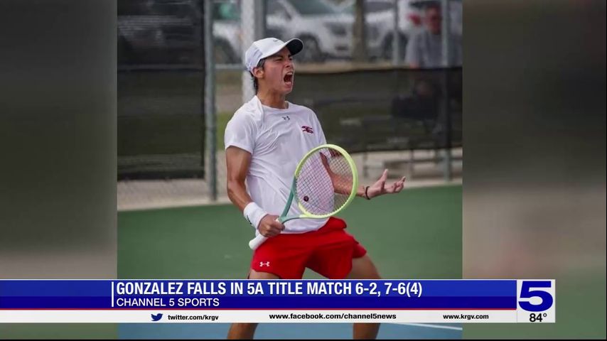 Sharyland's Gonzalez Wins Silver at State Tennis Tournament