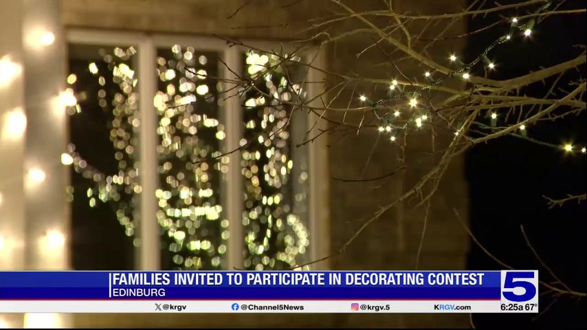 Edinburg residents invited to participate in holiday home decorating contest