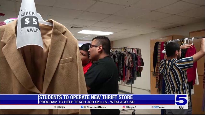 Weslaco ISD opening thrift store operated by students with special needs