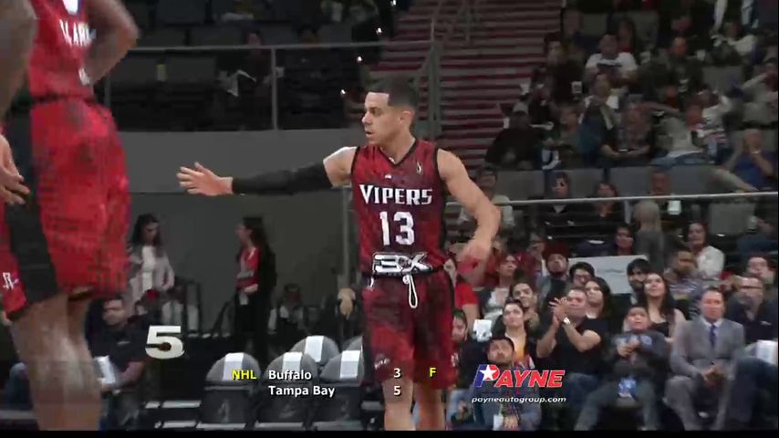 Vipers Drop Home Opener to Spurs, 131-124