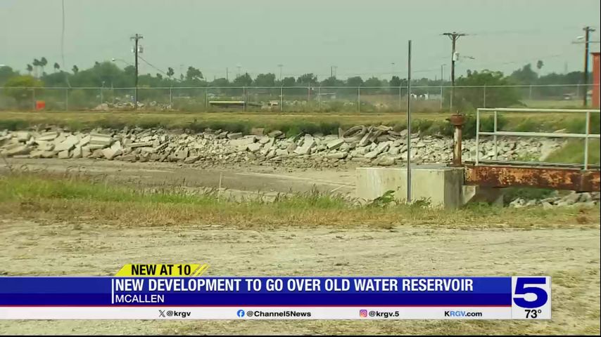 McAllen redeveloping site of former water reservoir