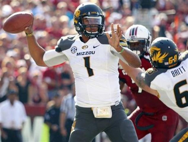 Coach Pinkel Names James Franklin as Starting Quarterback