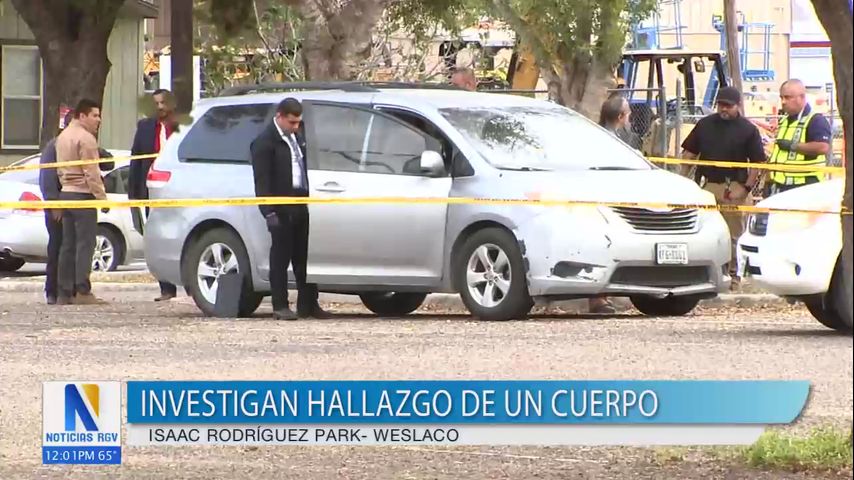 Policía de Weslaco investiga el hallazgo de un cadáver encontrado en un parque