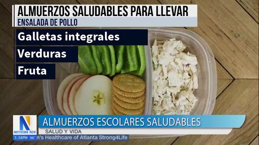 Recomendaciones para preparar alimentos escolares saludables